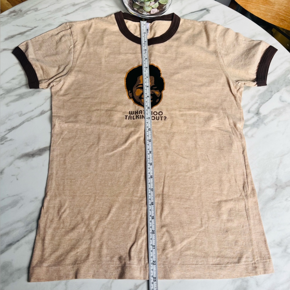 American Apparel Gary Coleman Vintage “Watchoo Talkin ‘Bout?” Graphic Tee - Picture 7 of 7